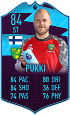 Premier League Player of the Month card