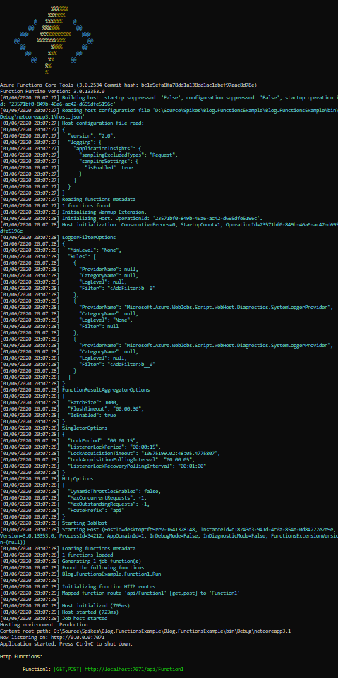 Integrated Function Debugging